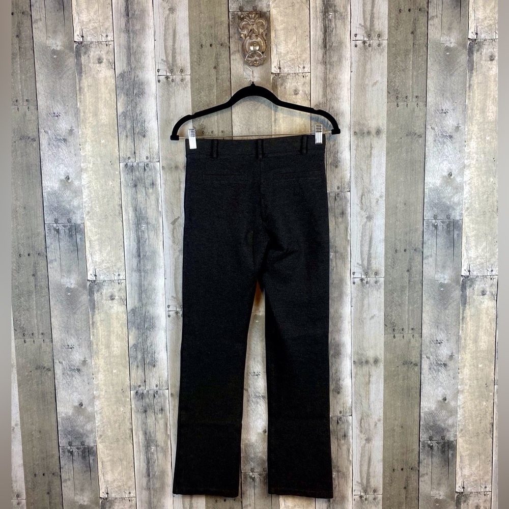 Betabrand Classic Dress Pant Yoga Pant Straight in Charcoal Grey Size XS Petite. - Picture 3 of 15